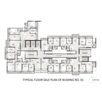 3 BHK Floor Plan - Nakshatra Reserve Virar West